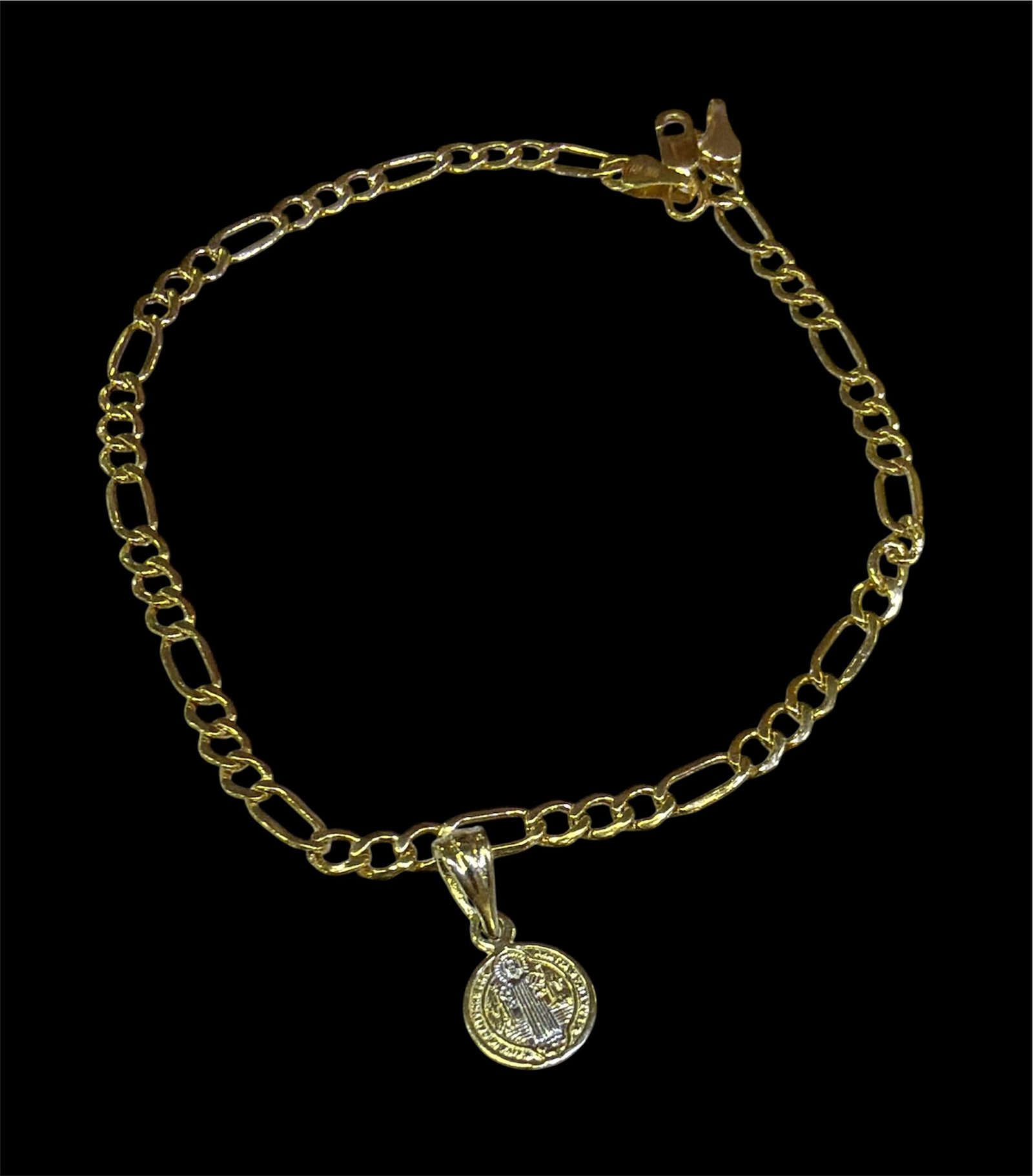 Pulsera con Medalla Oro